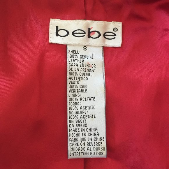 Red Leather Jacket - perfect for Fall/Winter - Picture 5 of 5